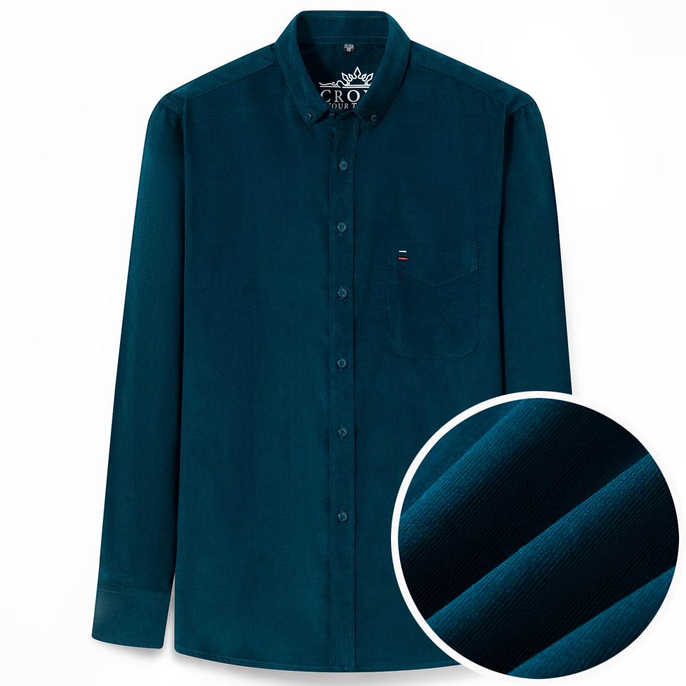 Мужская винтажная осенняя мода вельветовая рубашка с длинным рукавом - Удобный мягкий хлопок, воротник на пуговицах, с левым нагрудным карманом 45 павлин голубой
Мужская винтажная осенняя мода вельветовая рубашка с длинным рукавом - Удобный мягкий хлопок, воротник на пуговицах, с левым нагрудным карманом 45 павлин голубой