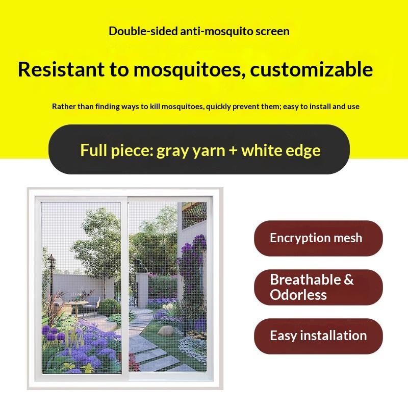 elf Adhesive Mosquito Net for Windows, Magic Tape Window Screen DIY Roll-Up Mesh Curtain, Invisible Fiberglass Screen Netting 50x130cm
elf Adhesive Mosquito Net for Windows, Magic Tape Window Screen DIY Roll-Up Mesh Curtain, Invisible Fiberglass Screen Netting 50x130cm