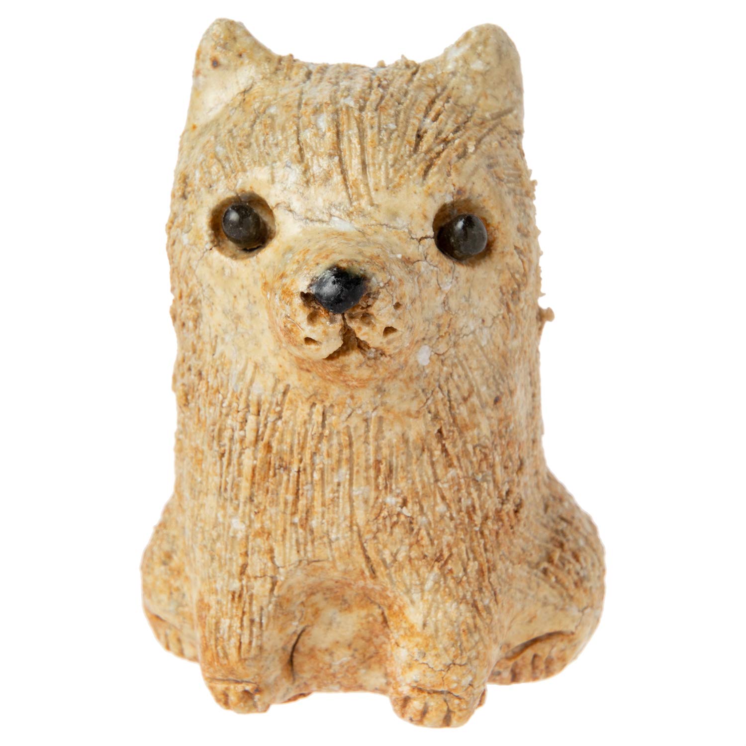 Сигараки-яки Хэтимон грубая глиняная фигурка собаки миниатюрная Сиба-ину
Сигараки-яки Хэтимон грубая глиняная фигурка собаки миниатюрная Сиба-ину