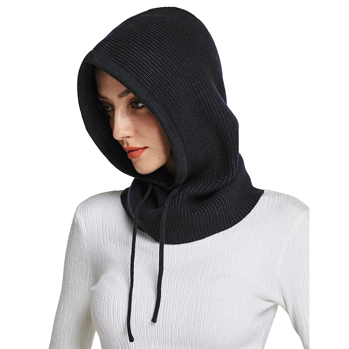 Вязаные шерстяные балаклавы Skullies для женщин и мужчин, зимние шерстяные шарфы с капюшоном и завязками, шапки для защиты шеи и лица, шапочки для пар
Вязаные шерстяные балаклавы Skullies для женщин и мужчин, зимние шерстяные шарфы с капюшоном и завязками, шапки для защиты шеи и лица, шапочки для пар