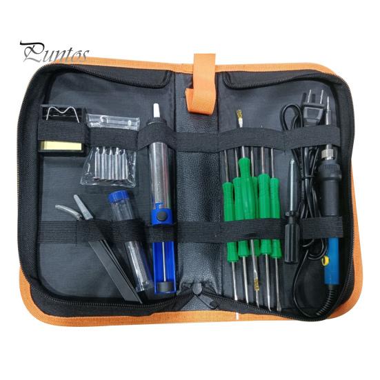 19Pcs/Set Professional Rapid Heating Lightweight Soldering Iron Tool 110V/220V 60W Electric Welding Iron with Storage Bag for Workshop
19Pcs/Set Professional Rapid Heating Lightweight Soldering Iron Tool 110V/220V 60W Electric Welding Iron with Storage Bag for Workshop