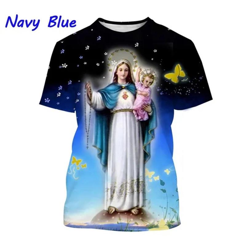 Blessed Virgin Mary T-Shirts 3D Print Men s Christian Mother of God Faith Style Short Sleeve T Shirt Tees Unisex Tops Clothing S
Blessed Virgin Mary T-Shirts 3D Print Men s Christian Mother of God Faith Style Short Sleeve T Shirt Tees Unisex Tops Clothing S