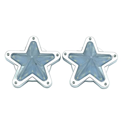 Crown Doris Универсальный светодиодный габаритный фонарь в форме звезды Ретро грузовик Декотора 12В 24В Автомобиль Комплект из 2 штук Белый
Crown Doris Универсальный светодиодный габаритный фонарь в форме звезды Ретро грузовик Декотора 12В 24В Автомобиль Комплект из 2 штук Белый