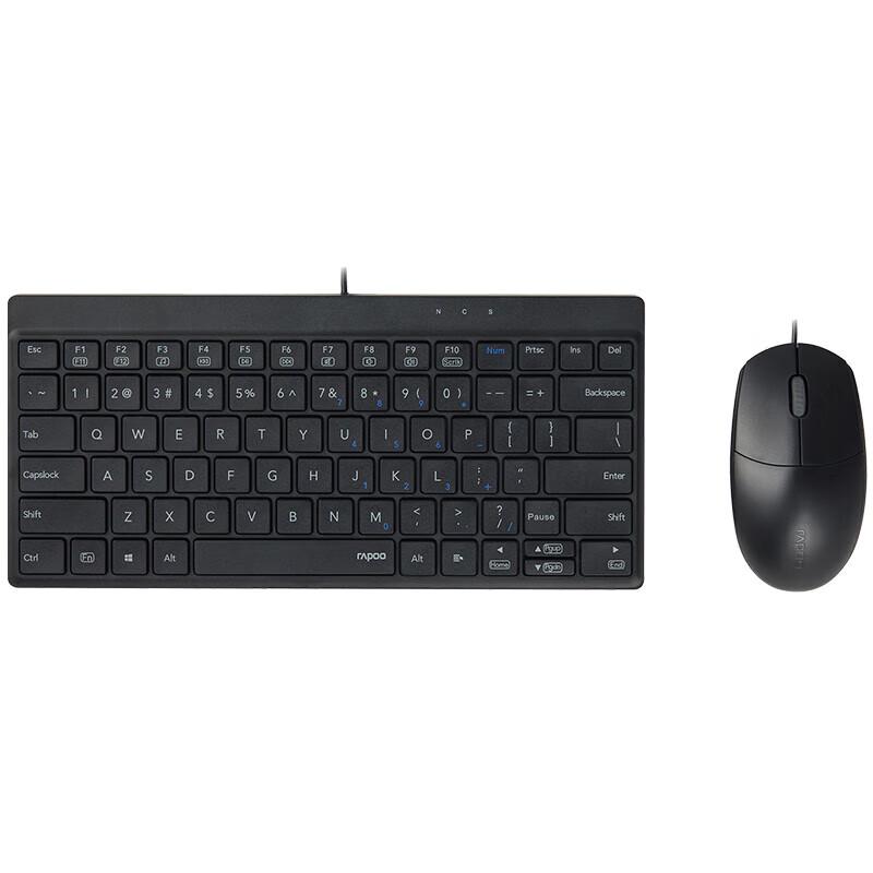 Rapoo NX8000 Wired Optical Keyboard and Mouse Set
Rapoo NX8000 Wired Optical Keyboard and Mouse Set