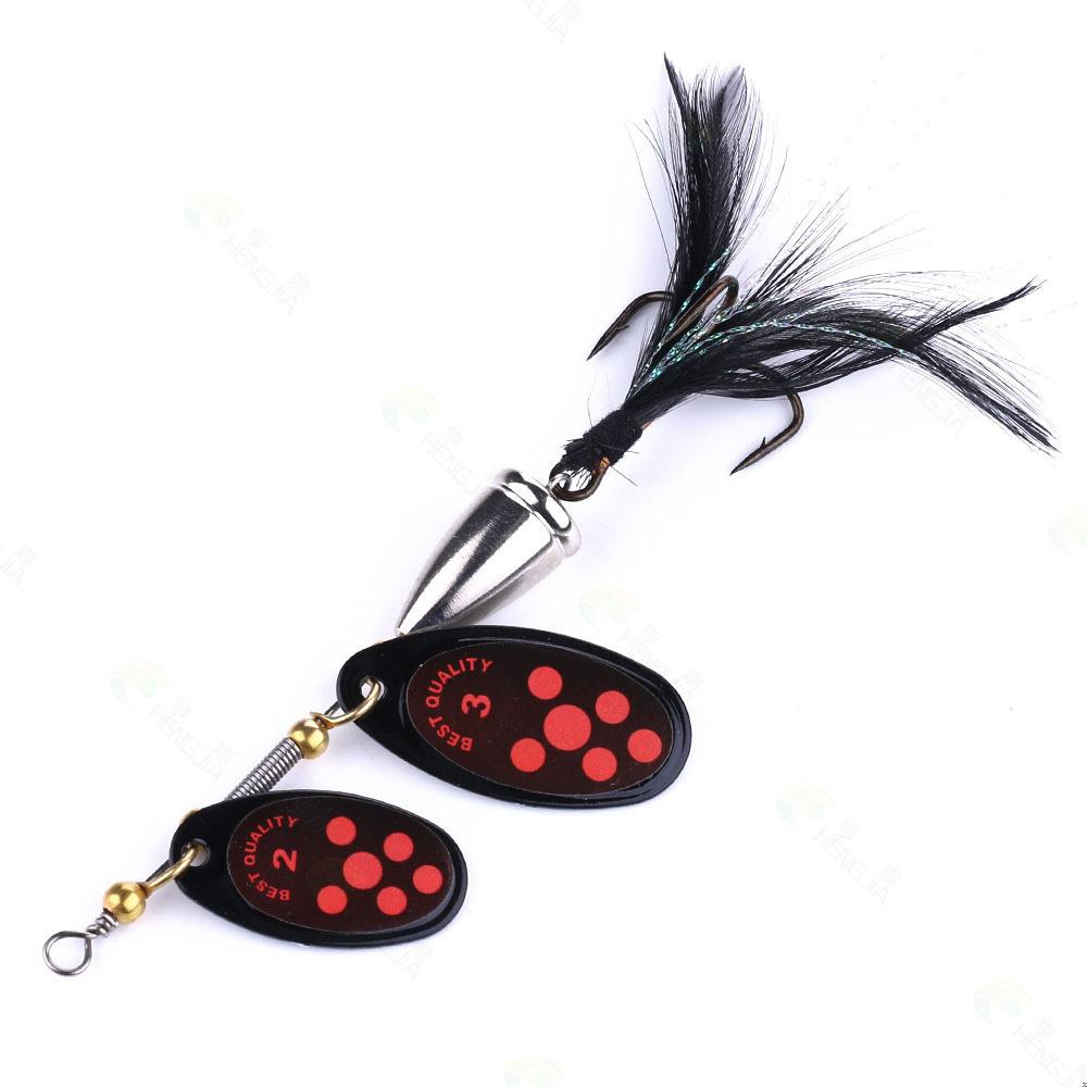 Double Sequins Lure 6.5cm 13g with Feather Hook for Fishing Rotating Sequin Gshwater And Saltwater Suitable for Salmon And Bass 6.5CM-13G-4
Double Sequins Lure 6.5cm 13g with Feather Hook for Fishing Rotating Sequin Gshwater And Saltwater Suitable for Salmon And Bass 6.5CM-13G-4