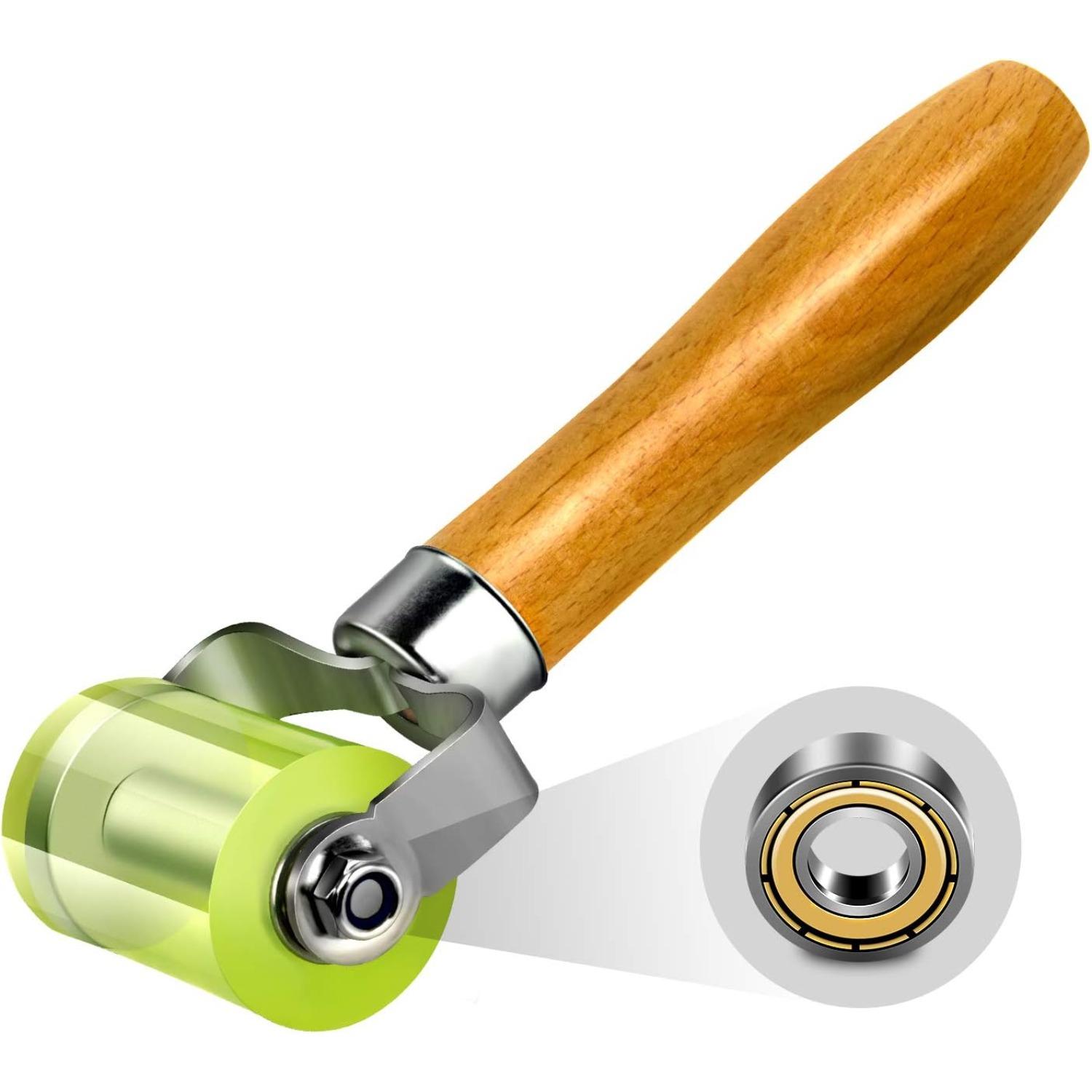 Bearings Equipped Automotive Car Audio Sound Deadening Application Wheel Roller, Heat Abatement Mat Wallpaper Application PU Smoothing Tool Seam
Bearings Equipped Automotive Car Audio Sound Deadening Application Wheel Roller, Heat Abatement Mat Wallpaper Application PU Smoothing Tool Seam