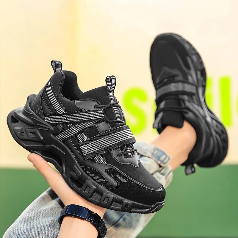 Trendy Men s Shoes Autumn Breathable Mesh Casual Sports Shoes for Teenagers, Large Size Anti Slip Thick Soled Casual Shoes 39 чёрный
Trendy Men s Shoes Autumn Breathable Mesh Casual Sports Shoes for Teenagers, Large Size Anti Slip Thick Soled Casual Shoes 39 чёрный