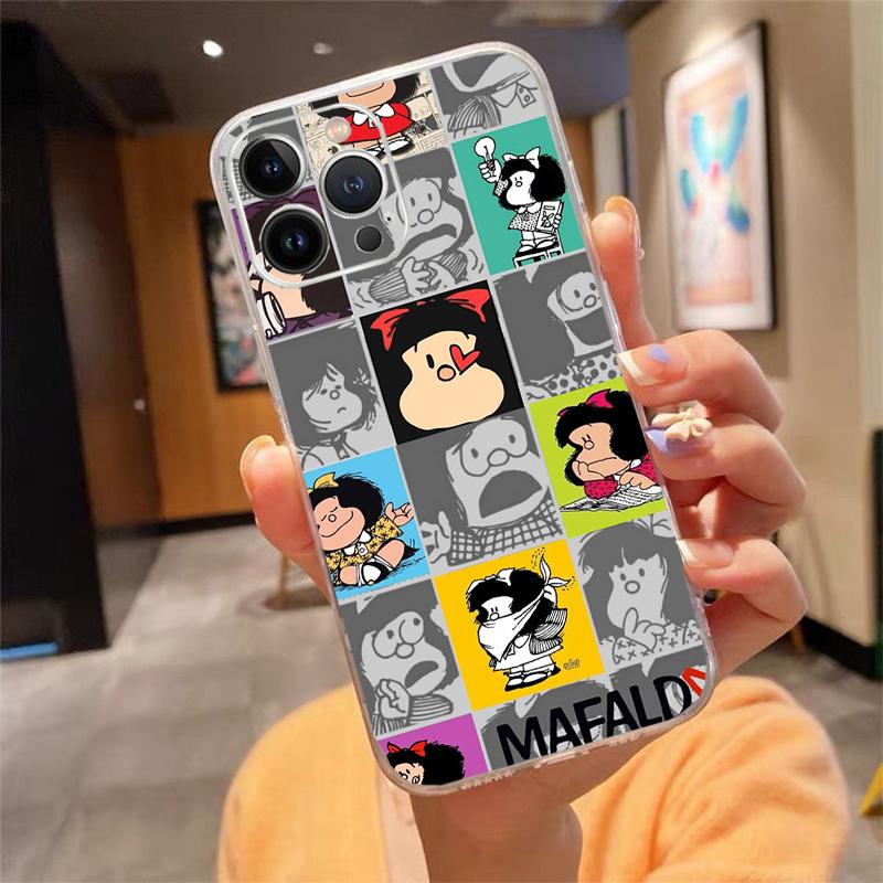 Mafalda Phone Case For iPhone 17 Pro Max Air 16 15 14 13 Pro Max 15 16 Pro 15Plus Silicone Cover iphone 16Pro
Mafalda Phone Case For iPhone 17 Pro Max Air 16 15 14 13 Pro Max 15 16 Pro 15Plus Silicone Cover iphone 16Pro