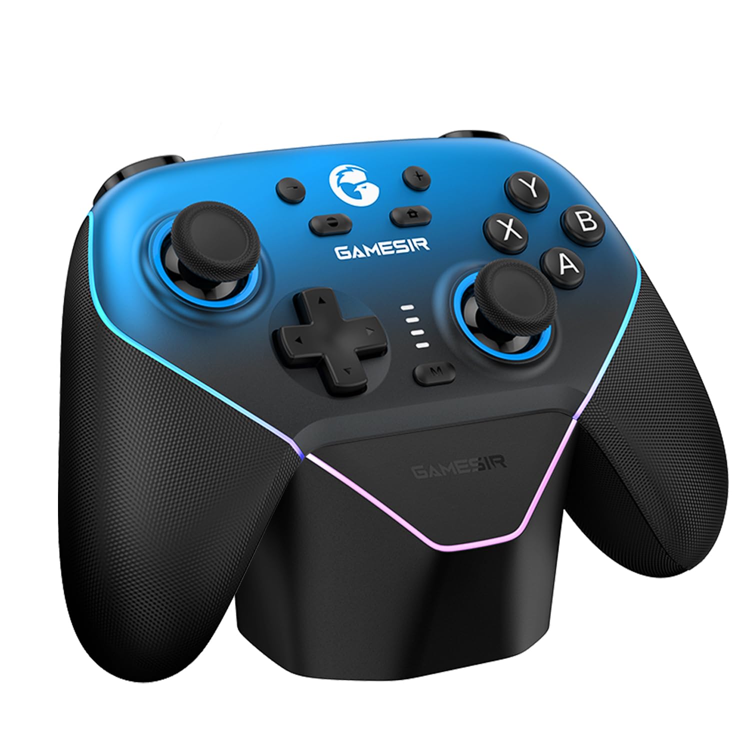 Gamesir Super Nova Game Controller Wireless for Hall Effect Joystick 1000Hz Magnetic RGB Charging Dock Multi-Platform - 2.4G PC/Switch/iOS/Android - &
Gamesir Super Nova Game Controller Wireless for Hall Effect Joystick 1000Hz Magnetic RGB Charging Dock Multi-Platform - 2.4G PC/Switch/iOS/Android - &