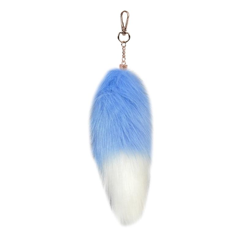 Plush Foxy Tail Keychain Soft and Comfortabel Key Holder 20cm Faux Furry Pendant Charm for Fashionable Accessories небо синє кольору
Plush Foxy Tail Keychain Soft and Comfortabel Key Holder 20cm Faux Furry Pendant Charm for Fashionable Accessories небо синє кольору
