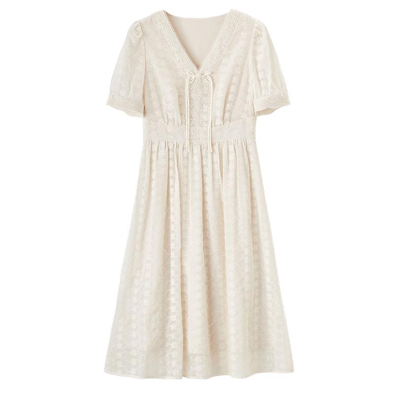 Xiangying Chinese Style Lace Crochet Dress S
Xiangying Chinese Style Lace Crochet Dress S