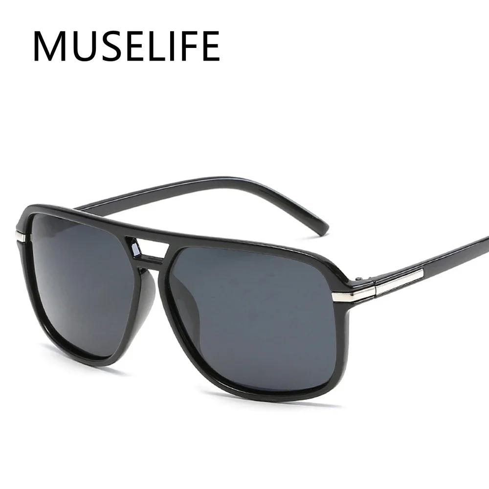 MUSELIFE Round Lens Sunglasses Women Brand Designer Retro Men Matte Black / Bright Black Frame Sunglasses UV400 As Pciture
MUSELIFE Round Lens Sunglasses Women Brand Designer Retro Men Matte Black / Bright Black Frame Sunglasses UV400 As Pciture