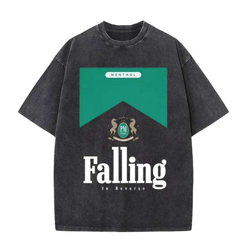 Hot Sale Rock Band Falling in Reverse Washed Vintage Tshirt Unisex Women Casual Cotton Retro Tshirt Unisex Gothic Oversized T Shirts 2XL
Hot Sale Rock Band Falling in Reverse Washed Vintage Tshirt Unisex Women Casual Cotton Retro Tshirt Unisex Gothic Oversized T Shirts 2XL