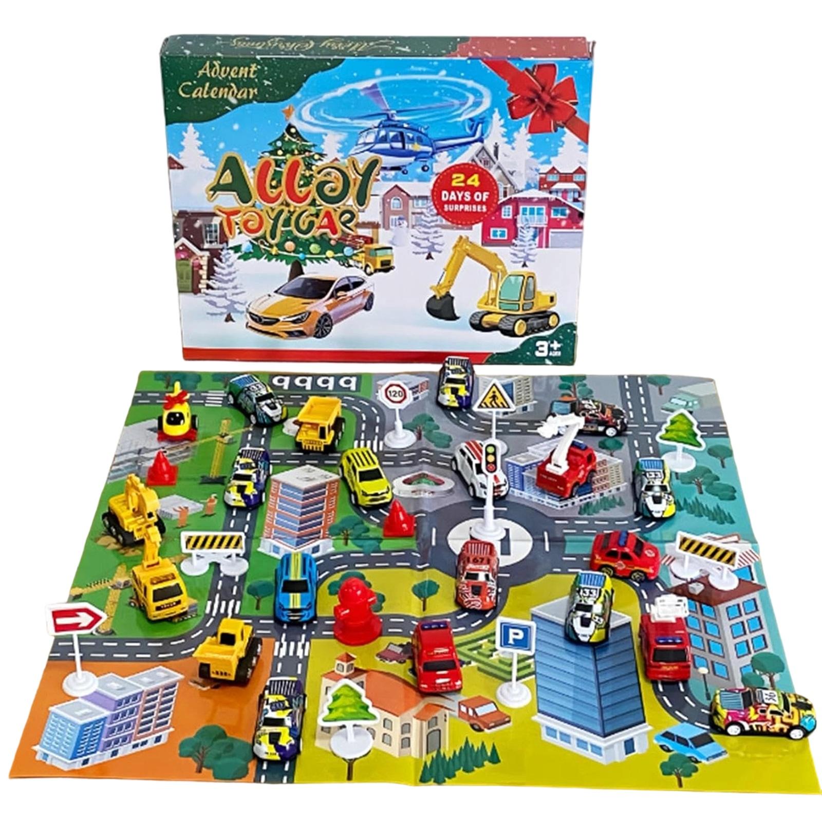 Адвент-календарь с машинками | Адвент-календарь с 24 машинками | Адвент-календарь для обратного отсчета с игровой картой | Праздничные игрушки для друзей, детей One Size
Адвент-календарь с машинками | Адвент-календарь с 24 машинками | Адвент-календарь для обратного отсчета с игровой картой | Праздничные игрушки для друзей, детей One Size