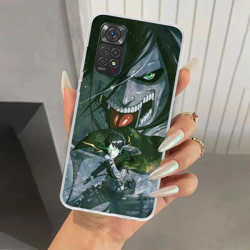 Attack Eren Phone Case for Xiaomi Redmi Note 15 14 14S 13 12S 12 Pro 11S 11 Plus 11T 11E 10S Soft Funda Print Shell Redmi Note 1 Redmi Note 11 Pro 4G
Attack Eren Phone Case for Xiaomi Redmi Note 15 14 14S 13 12S 12 Pro 11S 11 Plus 11T 11E 10S Soft Funda Print Shell Redmi Note 1 Redmi Note 11 Pro 4G