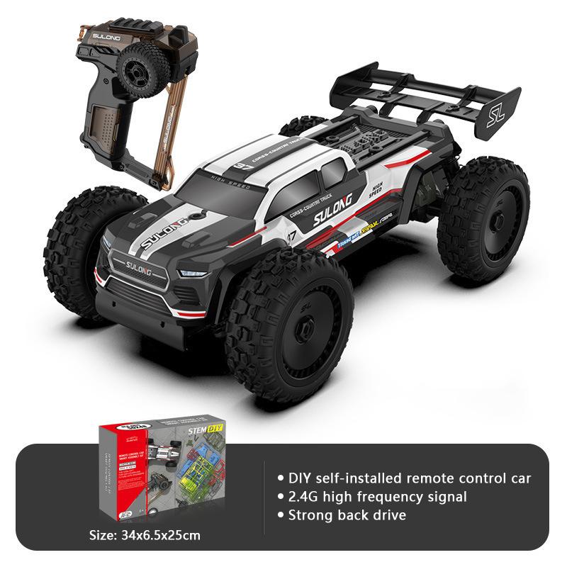 SULONG 1:18 DIY RC Car 2.4G Remote Control Assembly Car Kids Boys Toy No.4 Off-road Vehicle
SULONG 1:18 DIY RC Car 2.4G Remote Control Assembly Car Kids Boys Toy No.4 Off-road Vehicle