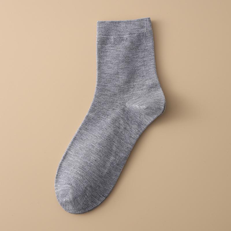 Чоловічі шкарпетки високої труби однотонні - Дихаючі, з високою посадкою, Ділові довгі шкарпетки для осені та зими One Size
Чоловічі шкарпетки високої труби однотонні - Дихаючі, з високою посадкою, Ділові довгі шкарпетки для осені та зими One Size