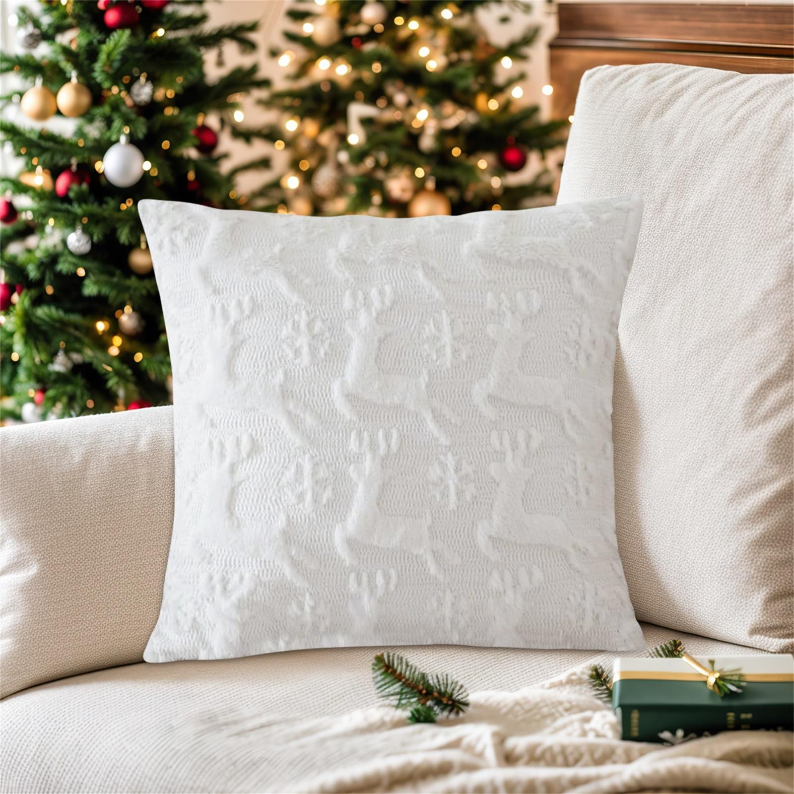 Рождественский олень и снежинка наволочка 18x18 дюймов красная наволочка декоративная мягкая зимняя наволочка для домашнего декора дивана гостиной кровати One Size белый
Рождественский олень и снежинка наволочка 18x18 дюймов красная наволочка декоративная мягкая зимняя наволочка для домашнего декора дивана гостиной кровати One Size белый