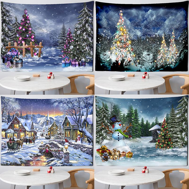 Christmas Snowman Tapestry Illustration Psychedelic Forest Wall Hanging Cartoon Holiday Gift Living Room Bedroom
Christmas Snowman Tapestry Illustration Psychedelic Forest Wall Hanging Cartoon Holiday Gift Living Room Bedroom