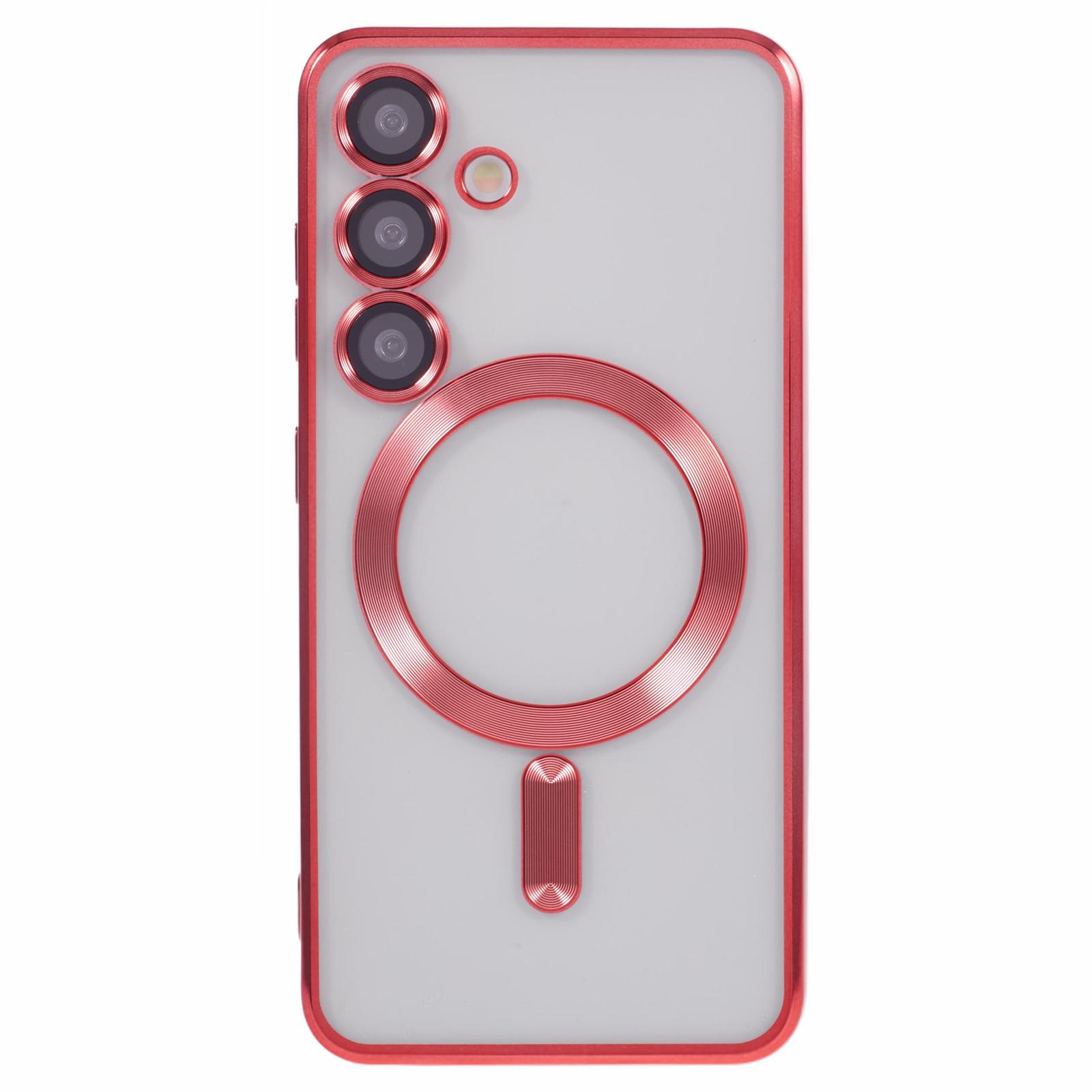 For Samsung Galaxy S24 Magnetic Case Electroplated TPU Phone Cover with Lens Film H
For Samsung Galaxy S24 Magnetic Case Electroplated TPU Phone Cover with Lens Film H