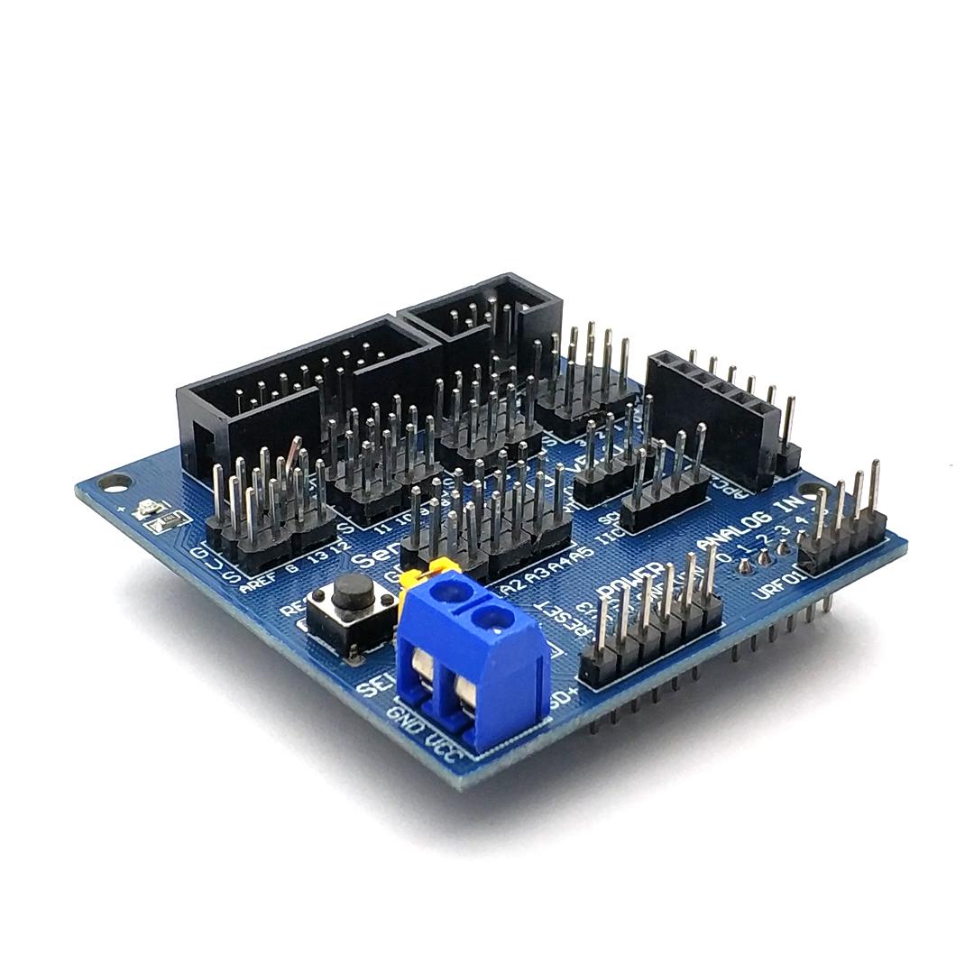 V5 Датчиковий шилд плата розширення шилд для Arduino UNO R3 V5.0 електронний модуль датчиковий шилд V5 плата розширення Black Pin Header
V5 Датчиковий шилд плата розширення шилд для Arduino UNO R3 V5.0 електронний модуль датчиковий шилд V5 плата розширення Black Pin Header
