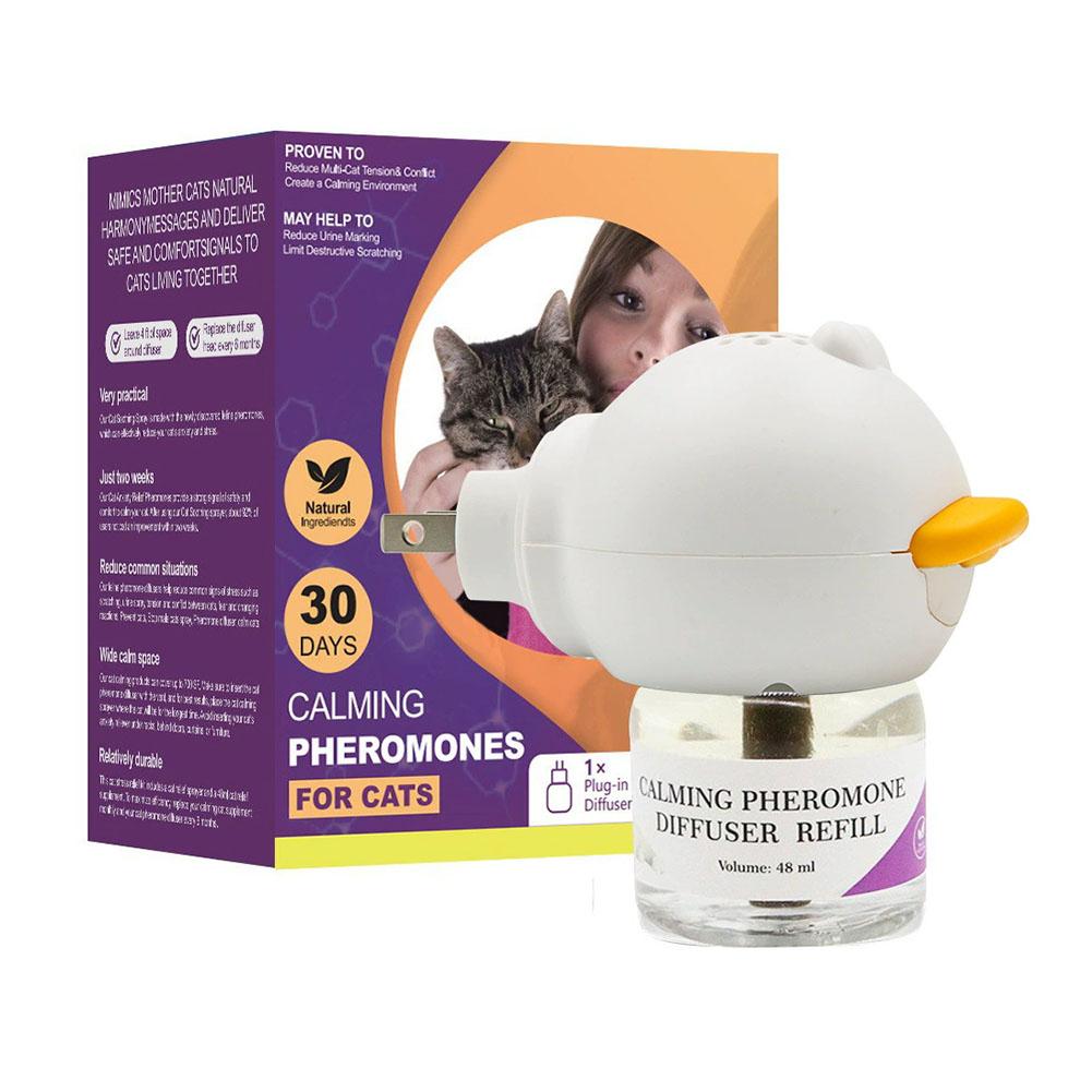 Феромоновий дифузор для котів Котовий феромоновий плагін Релаксанти Стартовий набір 30-денний змінний блок Заспокійливий спрей для спокійного розслаблюючого дому в приміщенні
Феромоновий дифузор для котів Котовий феромоновий плагін Релаксанти Стартовий набір 30-денний змінний блок Заспокійливий спрей для спокійного розслаблюючого дому в приміщенні