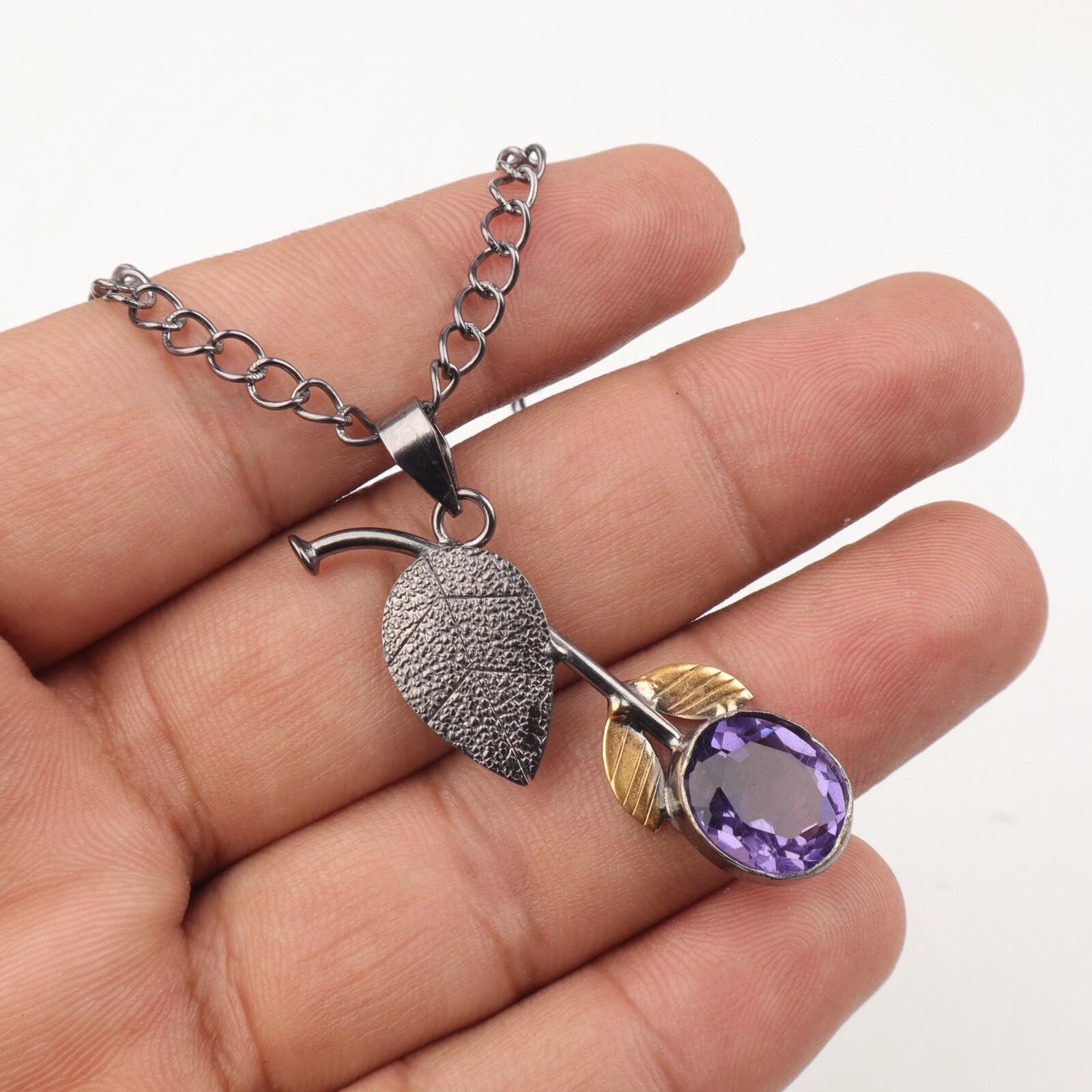 Natural Iolite Pendant 925 Sterling Silver Handmade Boho Jewelry Gift For Mom PP-55-9
Natural Iolite Pendant 925 Sterling Silver Handmade Boho Jewelry Gift For Mom PP-55-9