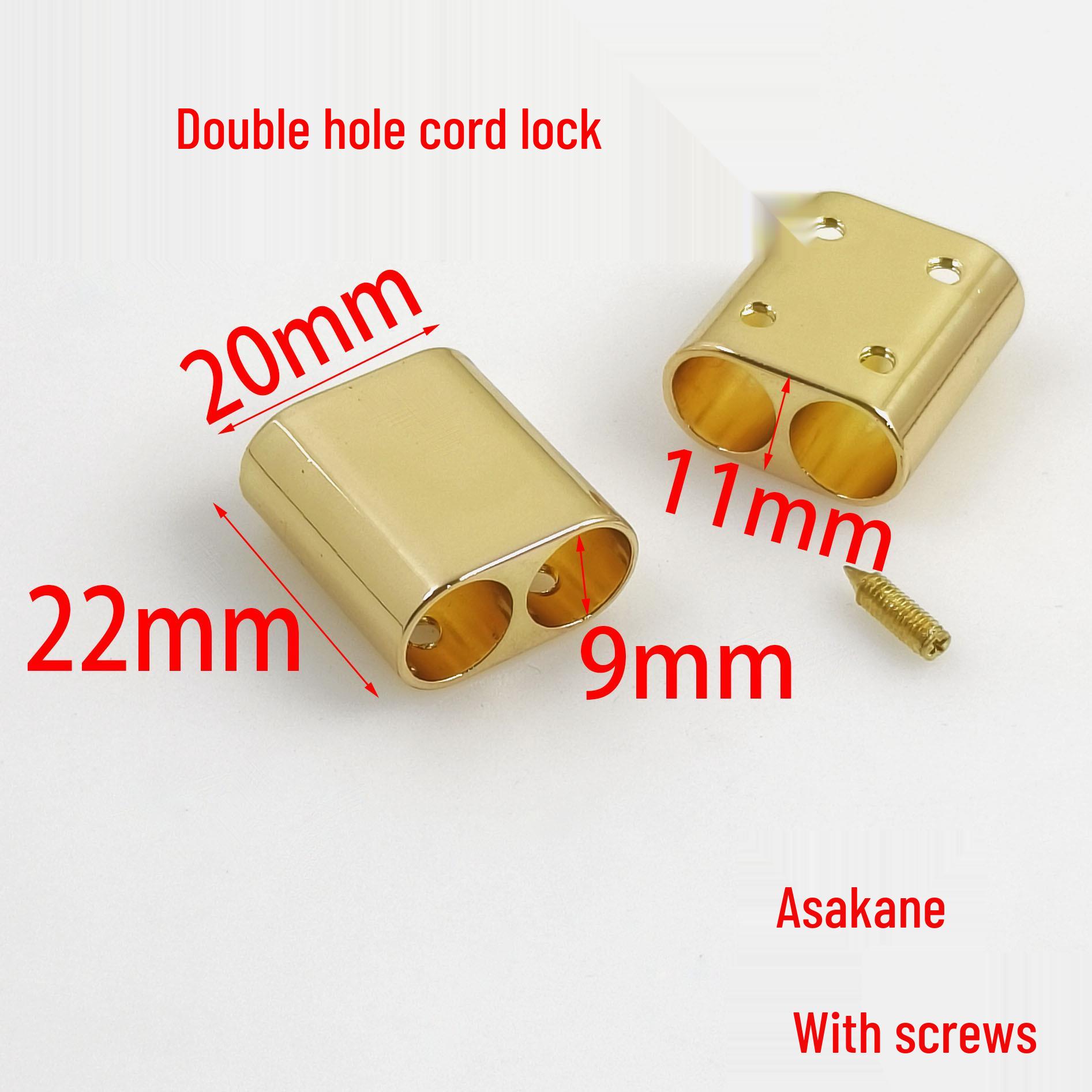 9MM Double Hole Leather Key Rope Buckle with Screw Holes
9MM Double Hole Leather Key Rope Buckle with Screw Holes
