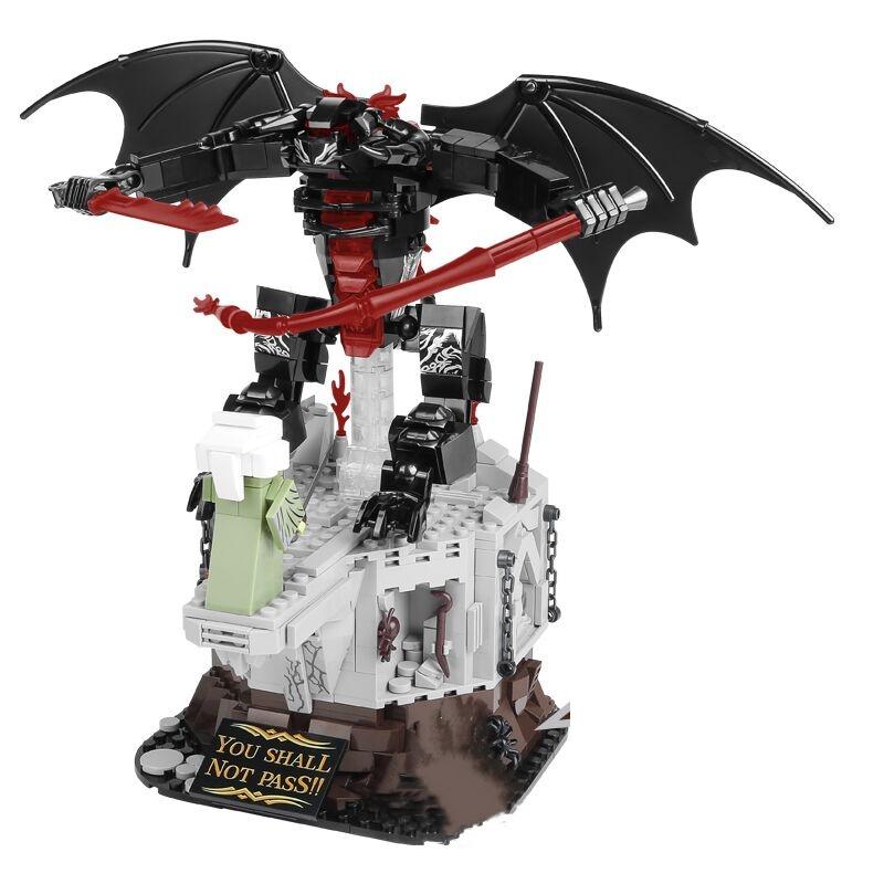 MOC Lordes Ring Balrogs Monster Battle Scene Building Block Horror Demon Flame Action Figures Building Blocks Kids Toys Gift Parper Instruction
MOC Lordes Ring Balrogs Monster Battle Scene Building Block Horror Demon Flame Action Figures Building Blocks Kids Toys Gift Parper Instruction