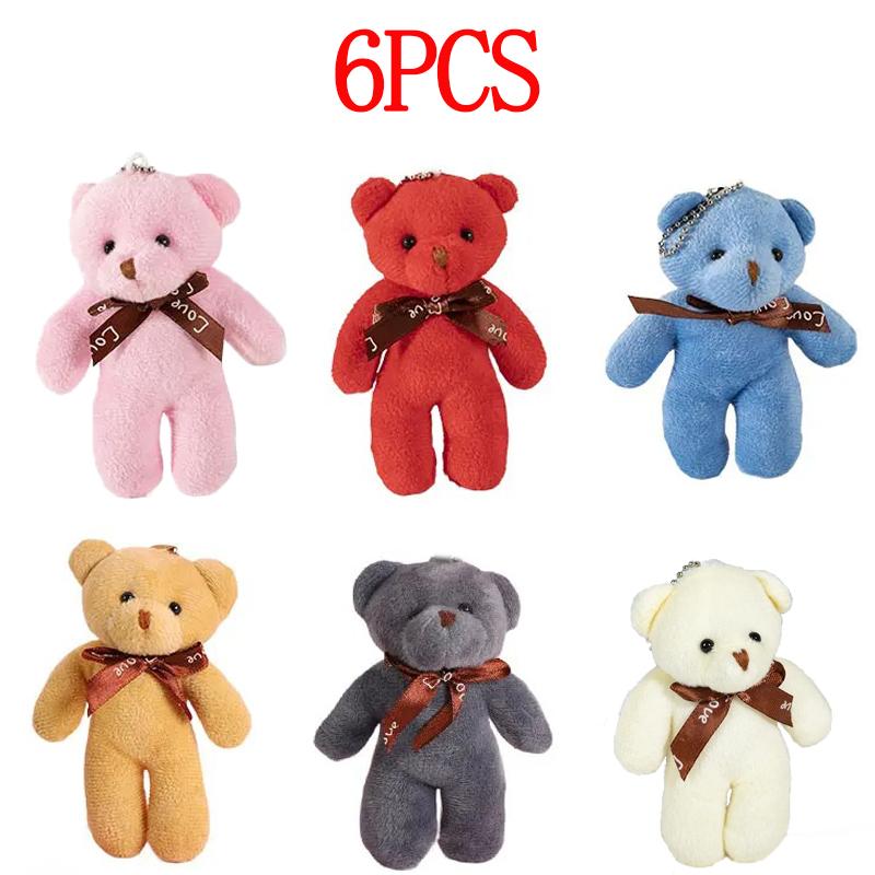 6/12pcs Plush Teddy Bear Keychain Pendant with Ribbon Bow% Love Doll Backpack^ Accessories Valentine s Day Birthday Gift!!!
6/12pcs Plush Teddy Bear Keychain Pendant with Ribbon Bow% Love Doll Backpack^ Accessories Valentine s Day Birthday Gift!!!