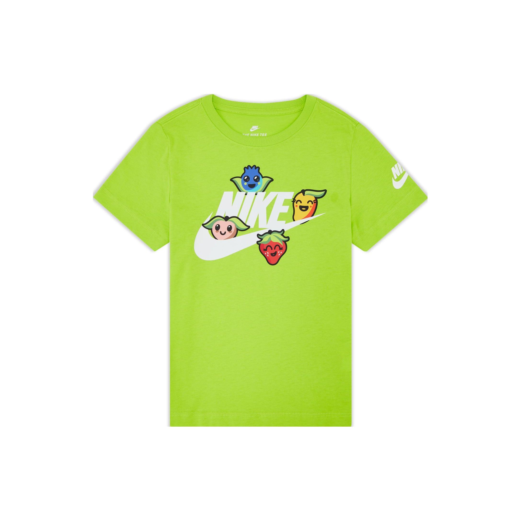 Nike Cartoon Fruit Letter Logo Print Round Neck Short Sleeve T-Shirt Kids tops DX7630-321 L
Nike Cartoon Fruit Letter Logo Print Round Neck Short Sleeve T-Shirt Kids tops DX7630-321 L