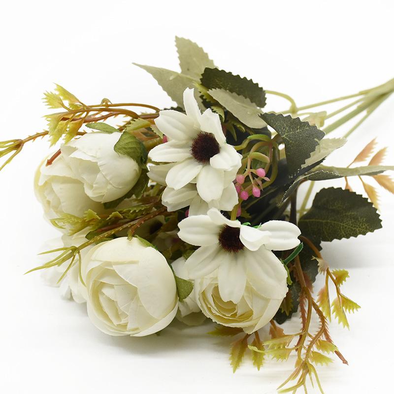 1 Bunch 5 Forks 12 Heads Artificial Flowers Cheap Vases Home Decoration Accessories Wedding Diy Bridal Clearance for Photo Props молочный белый
1 Bunch 5 Forks 12 Heads Artificial Flowers Cheap Vases Home Decoration Accessories Wedding Diy Bridal Clearance for Photo Props молочный белый