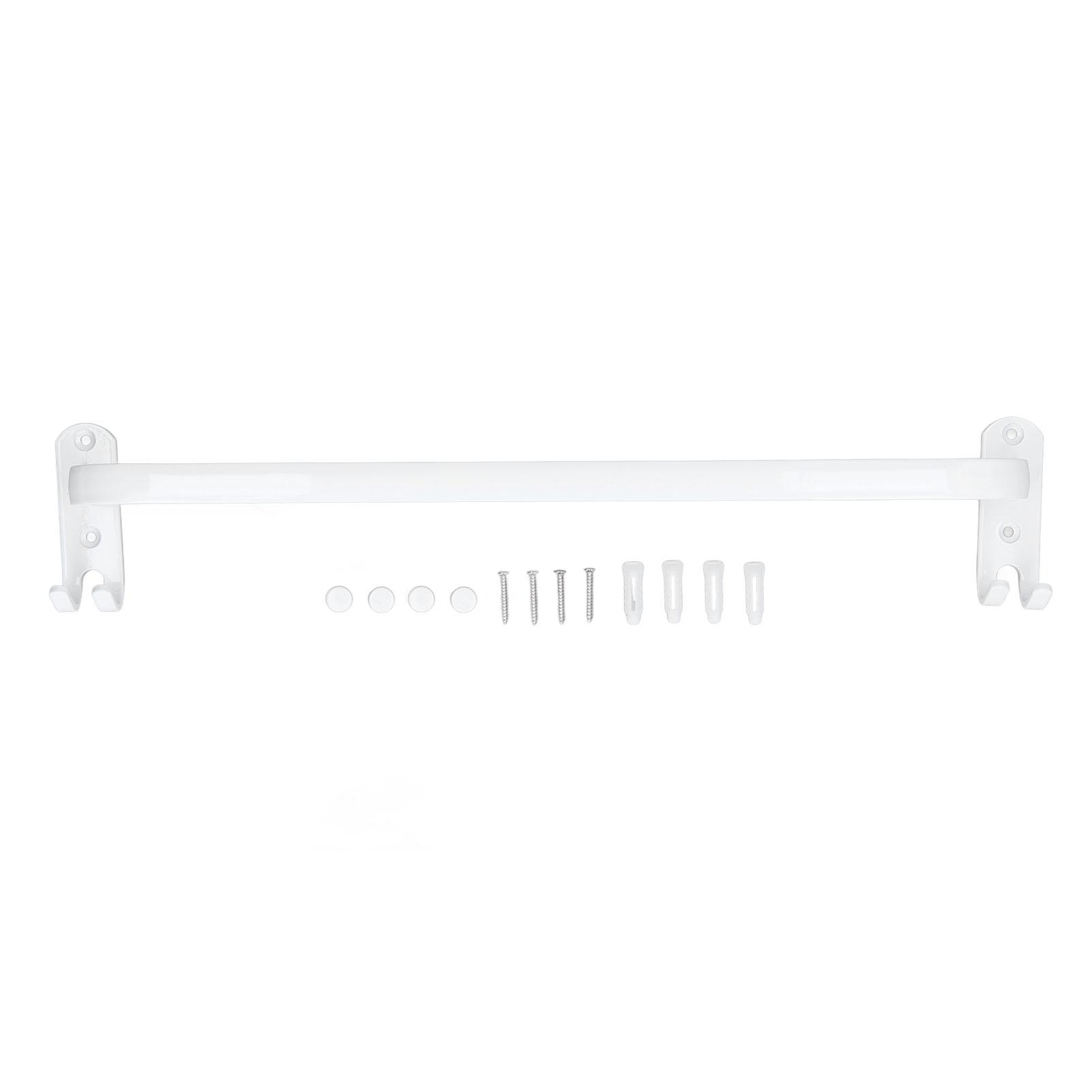 Towel Bar Thickened Wall Mounted Rust Proof Space Aluminum Bath Towel Rack with Hooks for Bathroom
Towel Bar Thickened Wall Mounted Rust Proof Space Aluminum Bath Towel Rack with Hooks for Bathroom