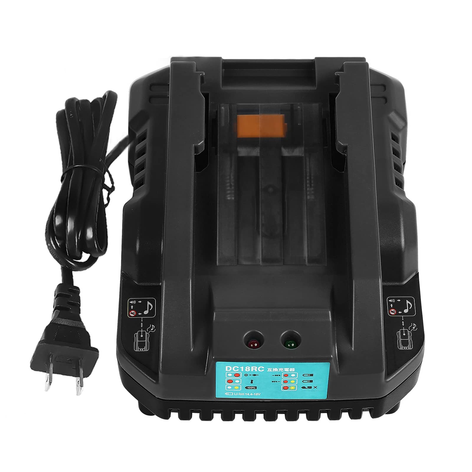 Совместимое зарядное устройство KPQ Makita DC18RC Зарядное устройство Makita BL1430 BL1440 BL1450 BL1460 BL1815 BL1830 BL1840 BL1850 BL1860 BL1430B BL1460B BL1830B BL1850B
Совместимое зарядное устройство KPQ Makita DC18RC Зарядное устройство Makita BL1430 BL1440 BL1450 BL1460 BL1815 BL1830 BL1840 BL1850 BL1860 BL1430B BL1460B BL1830B BL1850B