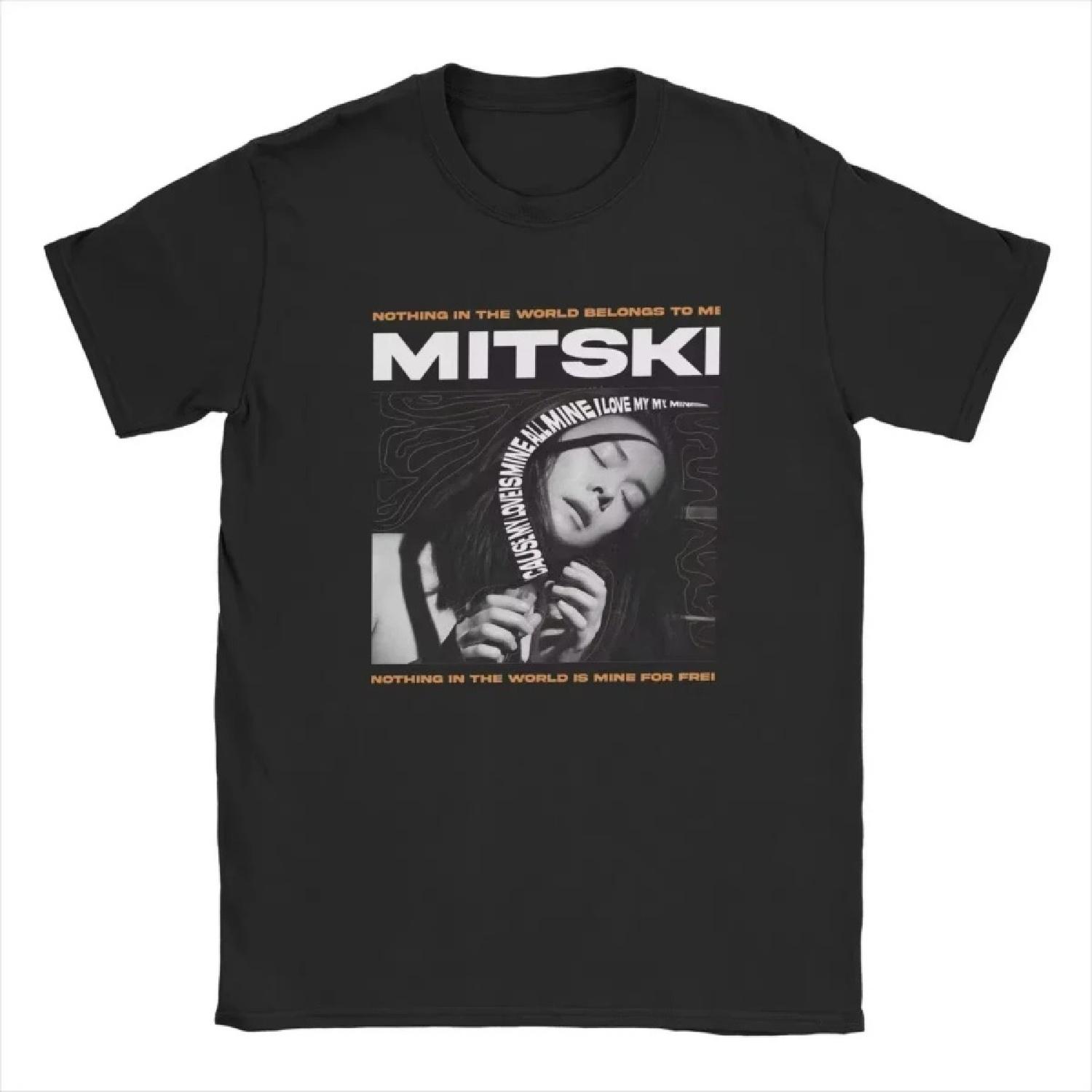 Mitski Music Romantic T Shirt Album Chic Harajuku Clothes Awesome Short Sleeve Round Neck Tee Shirt Summer T-Shirts Loose XXXXXL чорний
Mitski Music Romantic T Shirt Album Chic Harajuku Clothes Awesome Short Sleeve Round Neck Tee Shirt Summer T-Shirts Loose XXXXXL чорний