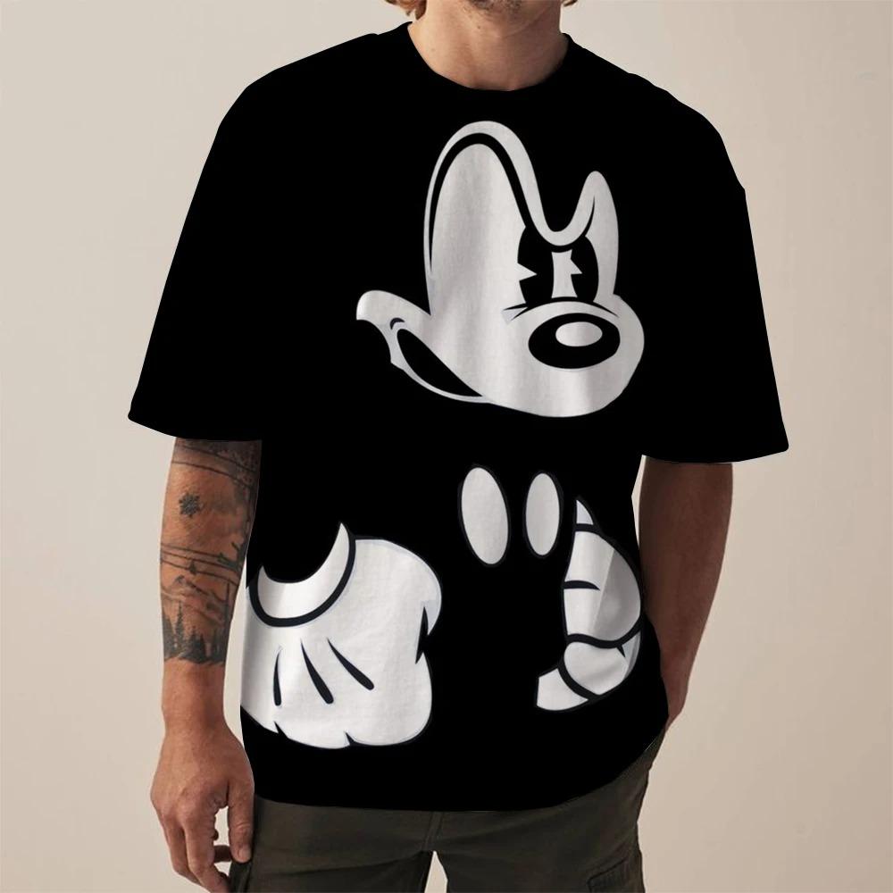 Hot Selling Fashion New Bizarre Mickey Outdoor Sports Casual Round Neck Short Sleeved Loose Shirt Y2K Clothing Plus Size S
Hot Selling Fashion New Bizarre Mickey Outdoor Sports Casual Round Neck Short Sleeved Loose Shirt Y2K Clothing Plus Size S