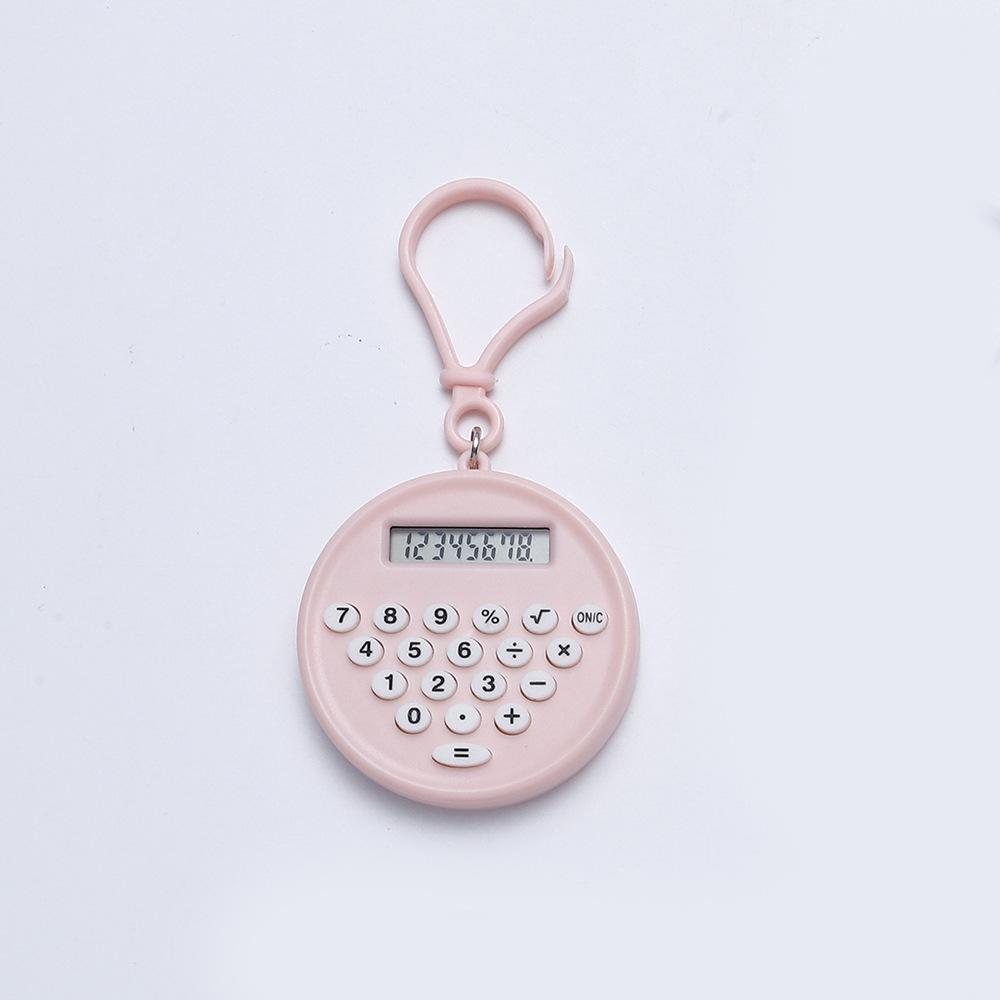 Mini Calculator Pendant Student Portable Stationery Keychain Silent Button Small Round Calculator розовый
Mini Calculator Pendant Student Portable Stationery Keychain Silent Button Small Round Calculator розовый