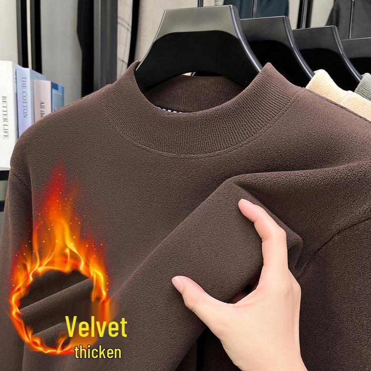 Men s Winter Hoodie with 600g Fleece Lining, Half-High Collar, Coral Fleece Sweater - Warm Base Layer. XL
Men s Winter Hoodie with 600g Fleece Lining, Half-High Collar, Coral Fleece Sweater - Warm Base Layer. XL