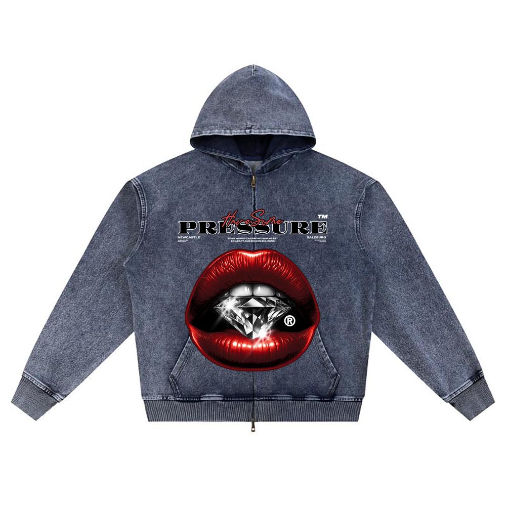 DTG print Knitted Denim Zip-Up Hoodie Have Some Pressure Brother Print Zipper Hoodies XL темно-синий
DTG print Knitted Denim Zip-Up Hoodie Have Some Pressure Brother Print Zipper Hoodies XL темно-синий