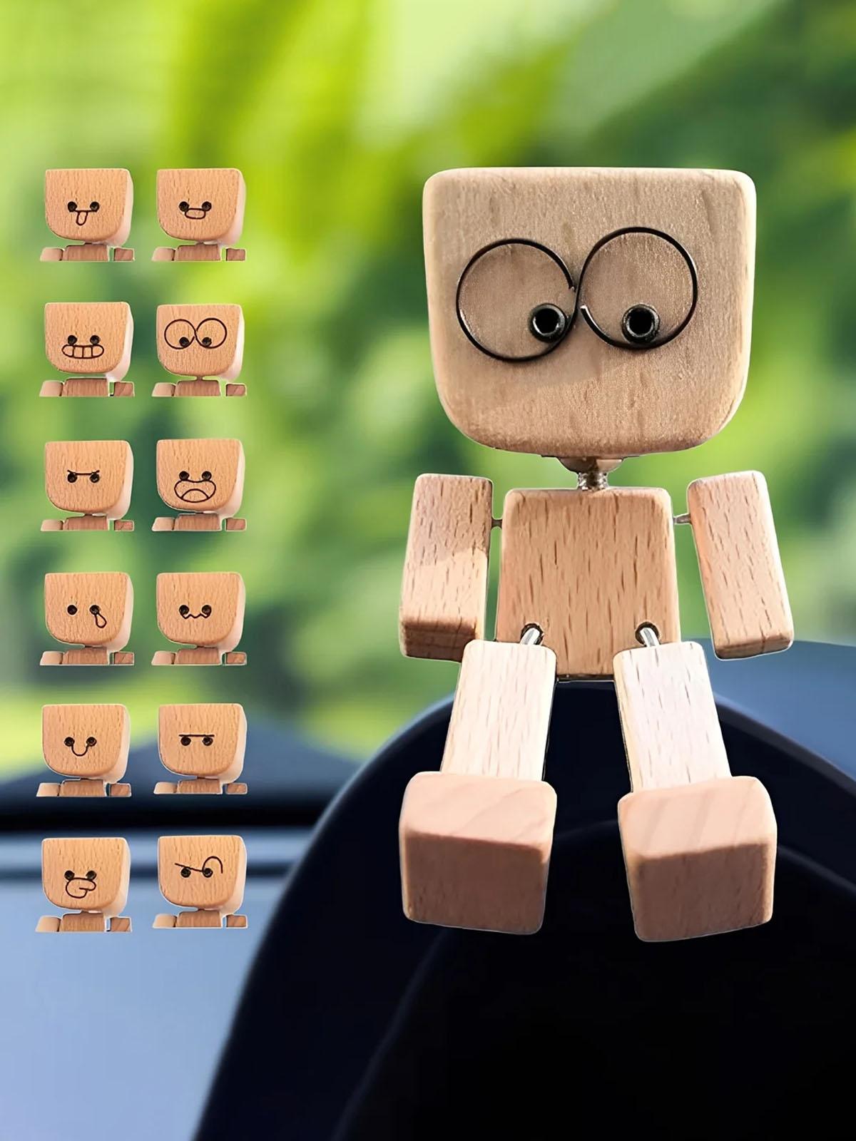 Shaking Feet Wooden Doll, Artistic Magnetic, Modern Desktop Creative Ornaments, Little Nerdy Dolls for Home Office Car Decor
Shaking Feet Wooden Doll, Artistic Magnetic, Modern Desktop Creative Ornaments, Little Nerdy Dolls for Home Office Car Decor