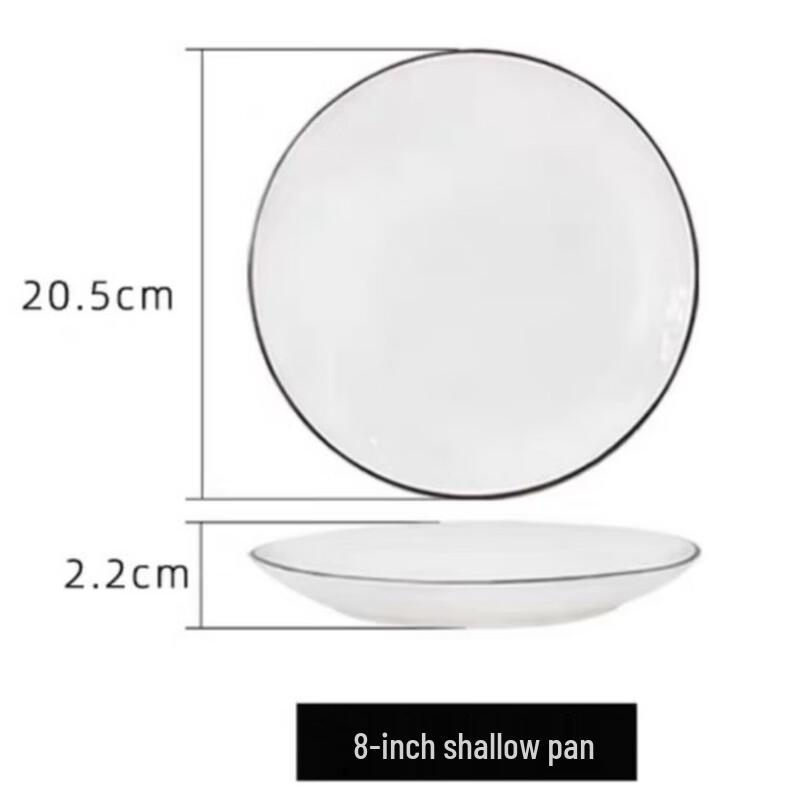 Nordic Ceramic Shallow Dinner Plates (Set of 3)
Nordic Ceramic Shallow Dinner Plates (Set of 3)