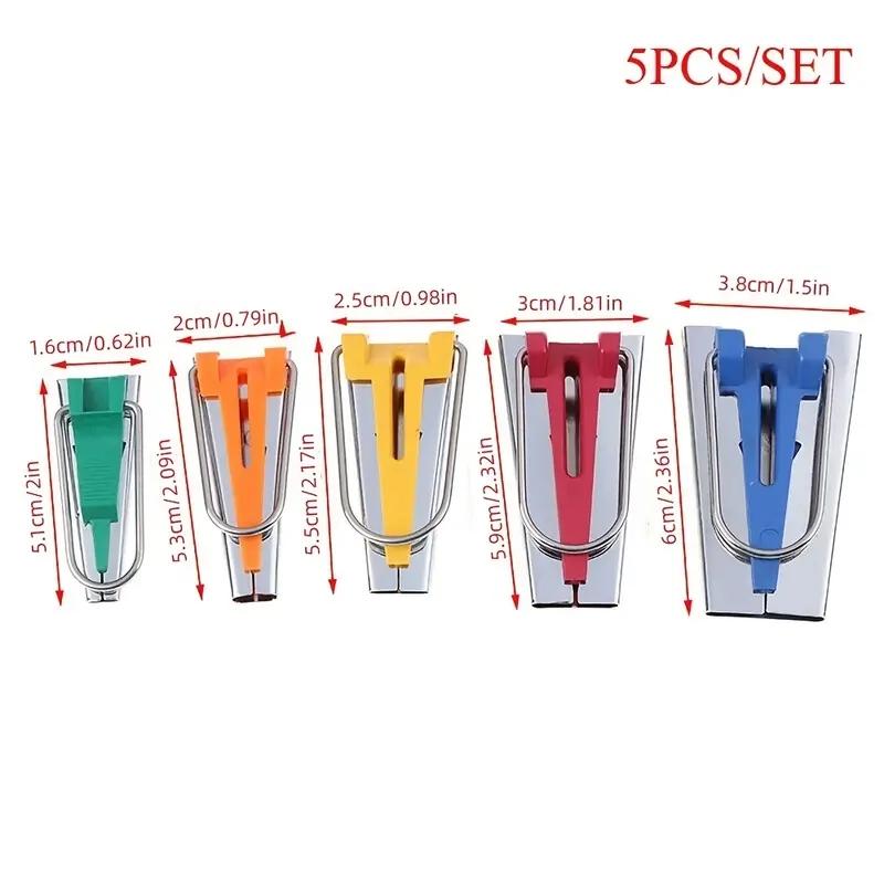 5 шт. швейные аксессуары, набор для изготовления косой ленты для переплета, лапка для шитья, инструмент для квилтинга «сделай сам» 5pcs/set
5 шт. швейные аксессуары, набор для изготовления косой ленты для переплета, лапка для шитья, инструмент для квилтинга «сделай сам» 5pcs/set