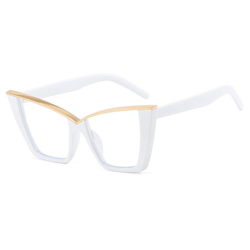 Oversized Cat Eye Glasses Women Fashion Semi Metal Frame Eyewear Clear Lens Reading Computer Ordinary Optical Spectacles белый
Oversized Cat Eye Glasses Women Fashion Semi Metal Frame Eyewear Clear Lens Reading Computer Ordinary Optical Spectacles белый