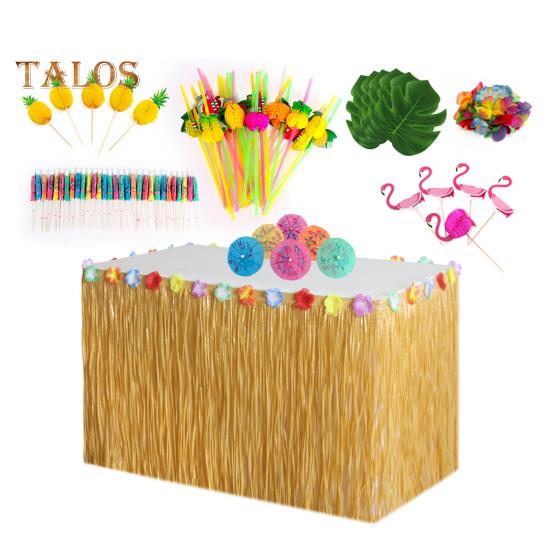 Юбка для стола, украшения для вечеринки в стиле Луау, принадлежности для тропической гавайской вечеринки, сувениры на цветочную летнюю пляжную тематику жёлтый
Юбка для стола, украшения для вечеринки в стиле Луау, принадлежности для тропической гавайской вечеринки, сувениры на цветочную летнюю пляжную тематику жёлтый