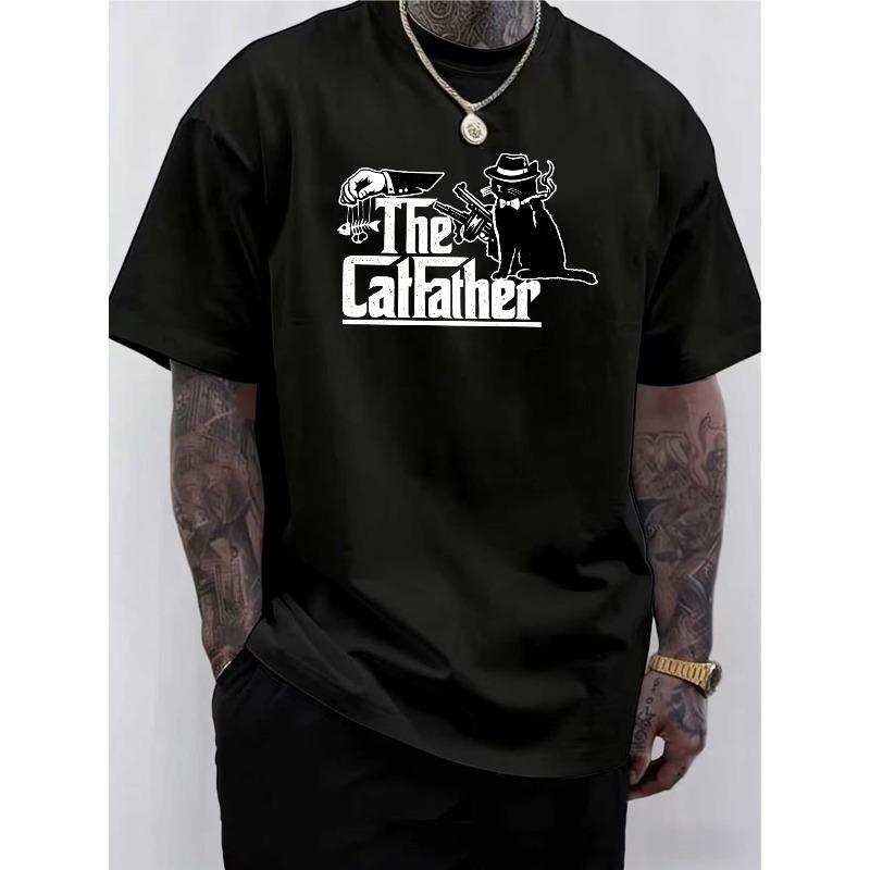 European Size Men s 3D Cat Graphic T-Shirt , Soft Polyester Blend Crew Neck Tee, Casual All-Season Knit Fabric, Regular Fit for Cat Lovers 4XL чорний
European Size Men s 3D Cat Graphic T-Shirt , Soft Polyester Blend Crew Neck Tee, Casual All-Season Knit Fabric, Regular Fit for Cat Lovers 4XL чорний