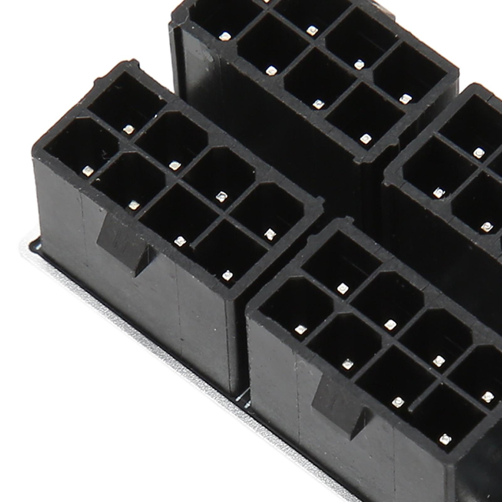 GPU Power Adapter Board 180 Degrees 4x8P to 12VHPWR 12P Plus 4P ATX3.0 PCIe 5.0 GPU PCIe Connector срібний
GPU Power Adapter Board 180 Degrees 4x8P to 12VHPWR 12P Plus 4P ATX3.0 PCIe 5.0 GPU PCIe Connector срібний