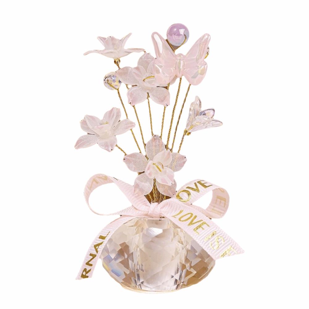 Colorful Crystal Flower Decoration Flower Shaped Car Ornaments Table Ornament Style 6
Colorful Crystal Flower Decoration Flower Shaped Car Ornaments Table Ornament Style 6