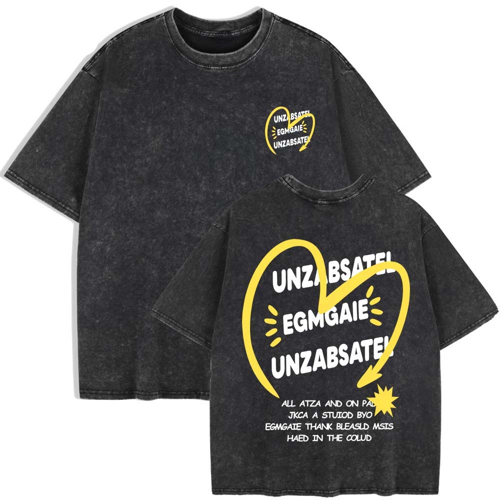 Yellow Heart Art Letter Printing Washed T-Shirts Womens Cotton Oversize T Shirt Summer O-Neck Short Sleeve Tops Clothes S
Yellow Heart Art Letter Printing Washed T-Shirts Womens Cotton Oversize T Shirt Summer O-Neck Short Sleeve Tops Clothes S
