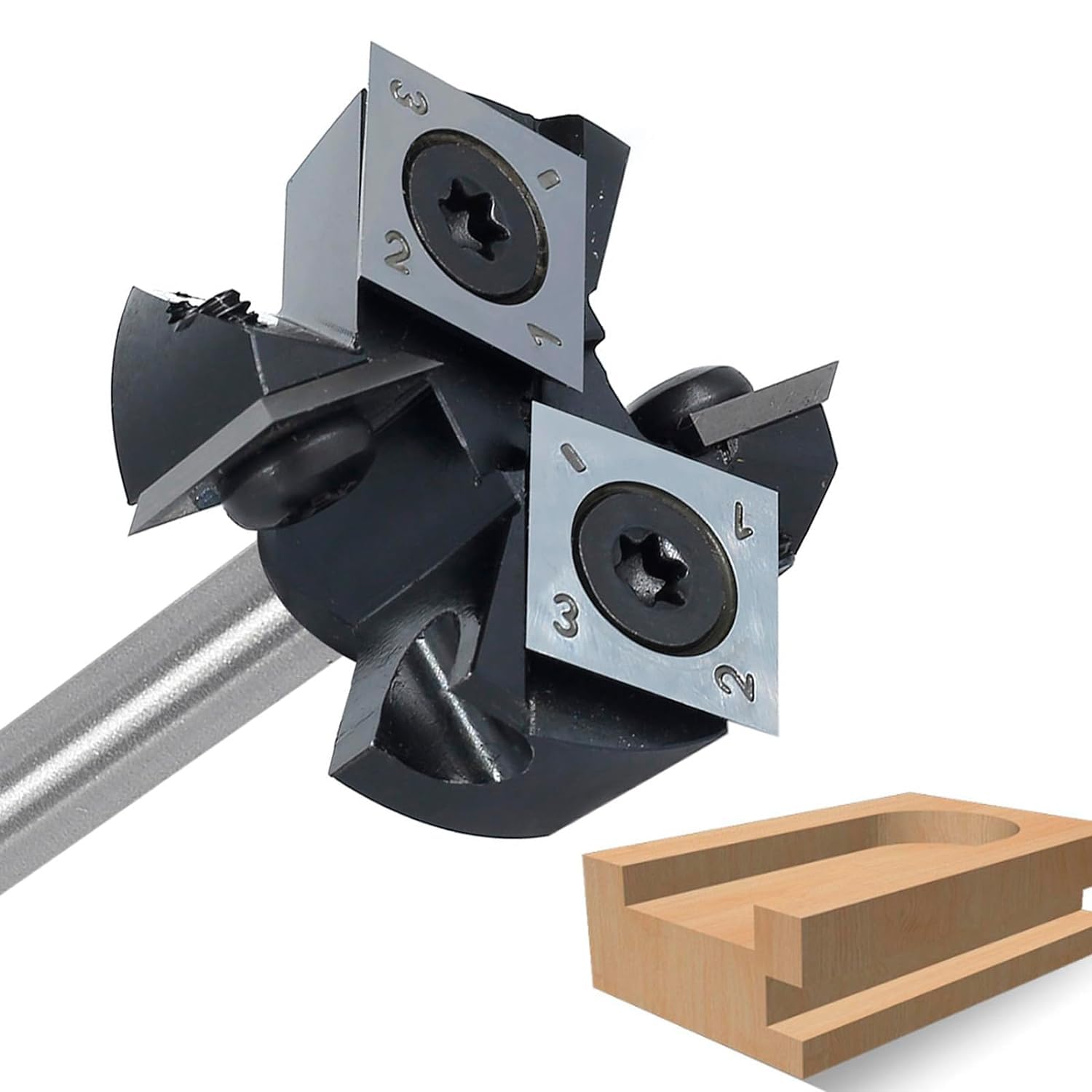 Trimmer Bit 6mm Shaft Cleaning Bottom Bit Replaceable Blade 4 Blades Flute Wood Canna Bit Surfacing Router Bit 4 Attachable Carbide Blades Engraving
Trimmer Bit 6mm Shaft Cleaning Bottom Bit Replaceable Blade 4 Blades Flute Wood Canna Bit Surfacing Router Bit 4 Attachable Carbide Blades Engraving