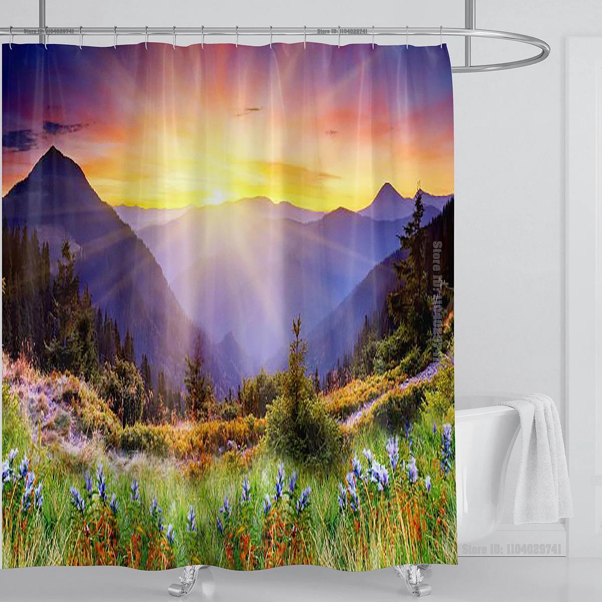 Forest Nature Scenery 3D Print Tree View Shower Curtain Waterproof Design Polyester Home Decoration Bathroom Washable With Hook W60H190(CM)-1 Pcs
Forest Nature Scenery 3D Print Tree View Shower Curtain Waterproof Design Polyester Home Decoration Bathroom Washable With Hook W60H190(CM)-1 Pcs